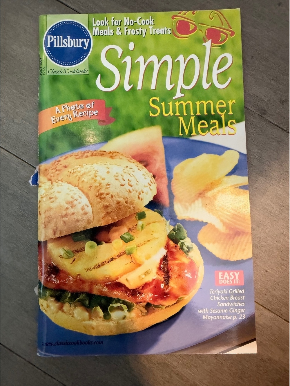 Pillsbury Simple Summer Meals Cookbook - No-Cook Meals & Frosty Treats, Easy Ter